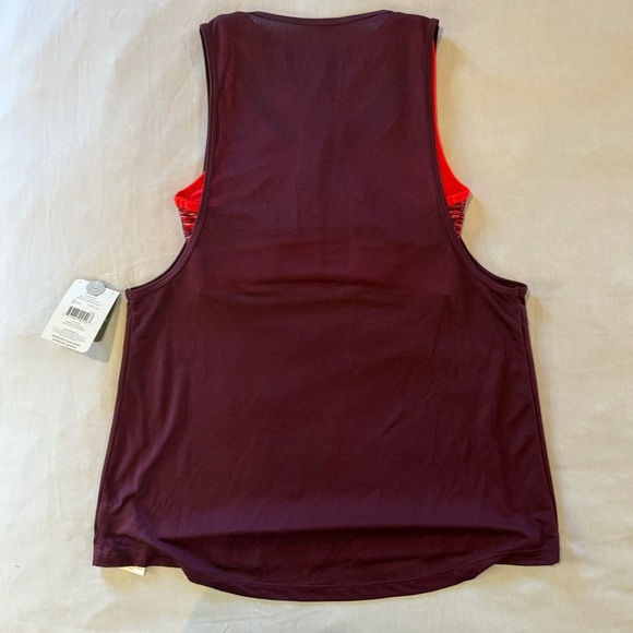 Athletic Works Tank Top Purple and Orange Yoga Cut Out Style Women's - Picture 3 of 12